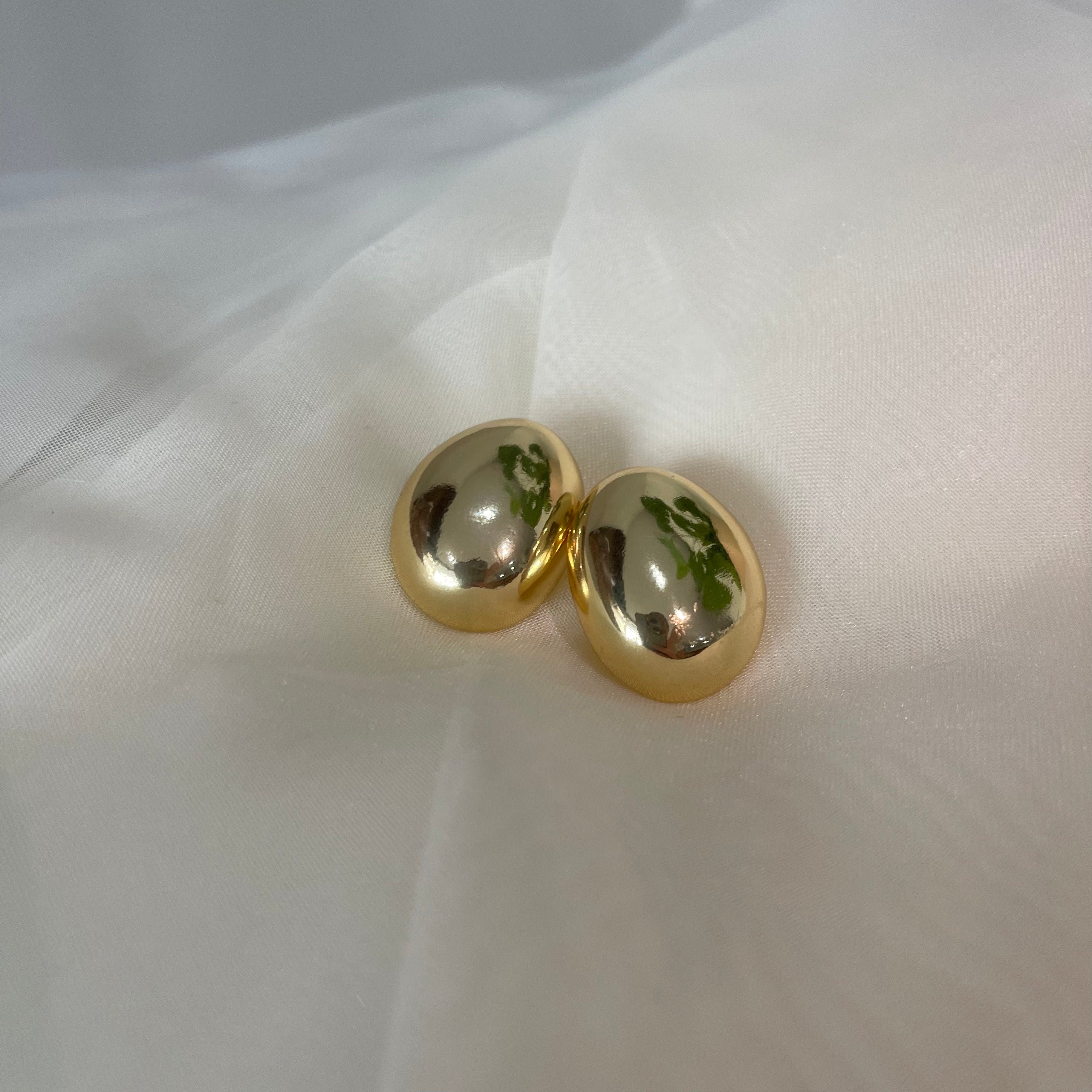 Aretes Chunky ovalo