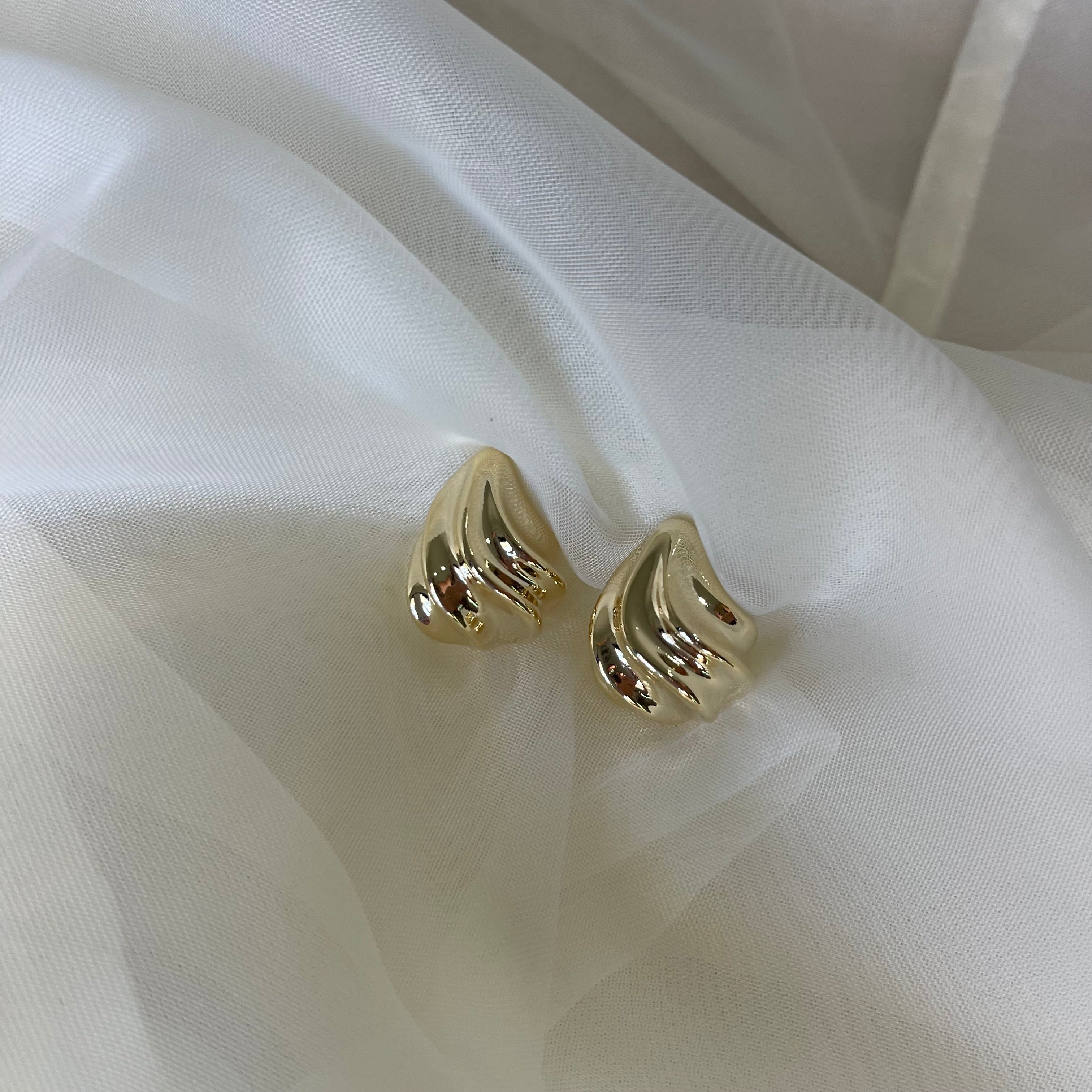 Aretes gotas de agua
