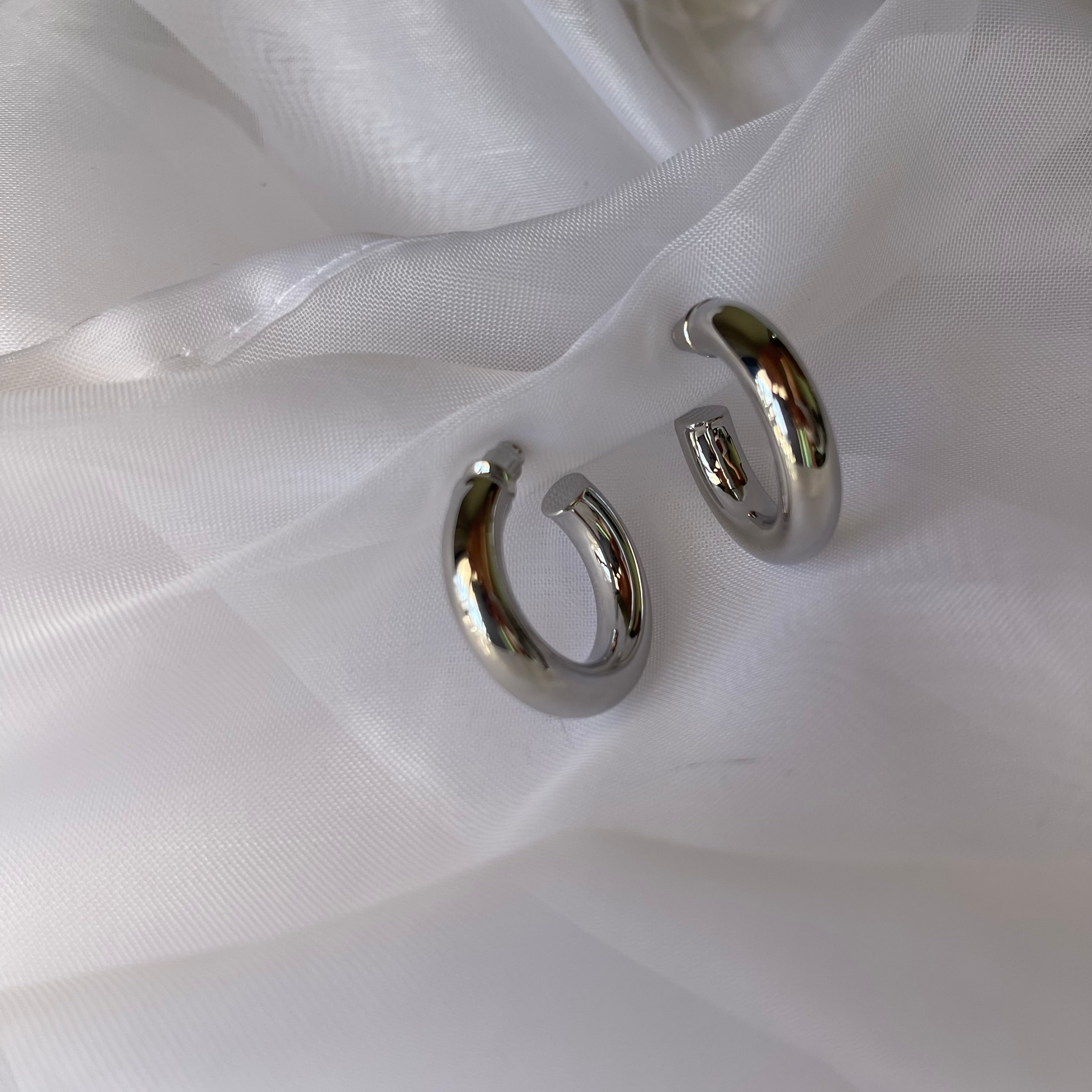 Aretes loopdelgado chico